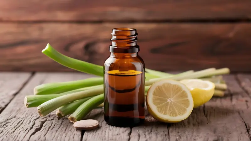 Lemongrass Oil For Food & Pharmaceutical Industry